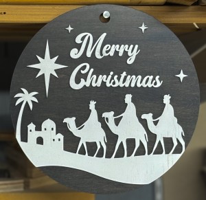 3 Wise Men Nativity Sign