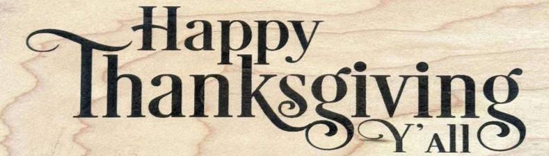 Happy Thanksgiving!